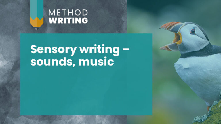 Writing sense of smell - sensory writing 2 - Method Writing
